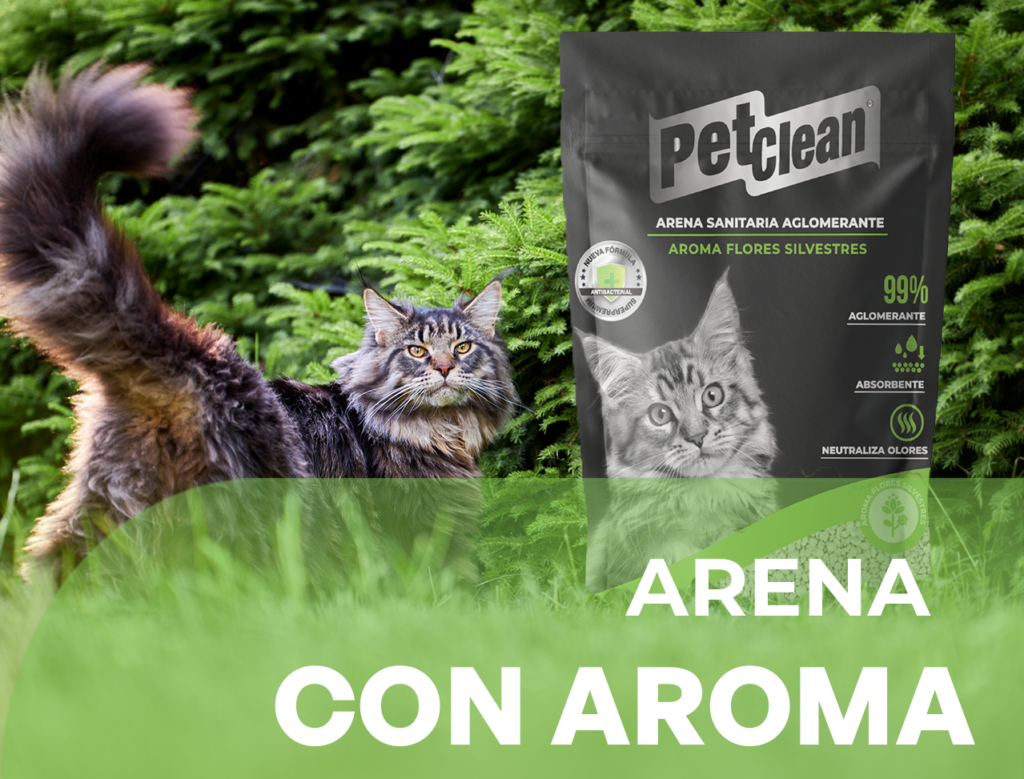 arena con aroma