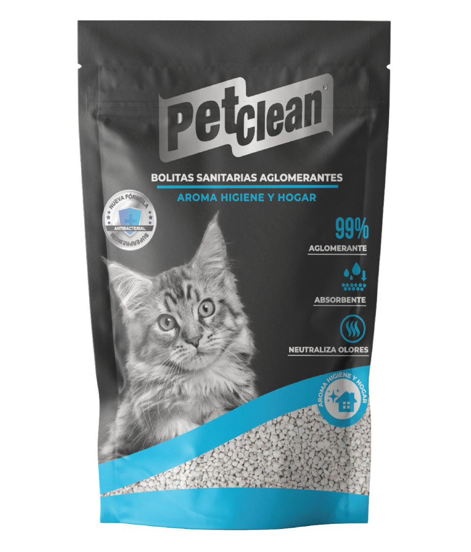 bolitas sanitarias aglomerantes aroma higiene y hogar marca petclean